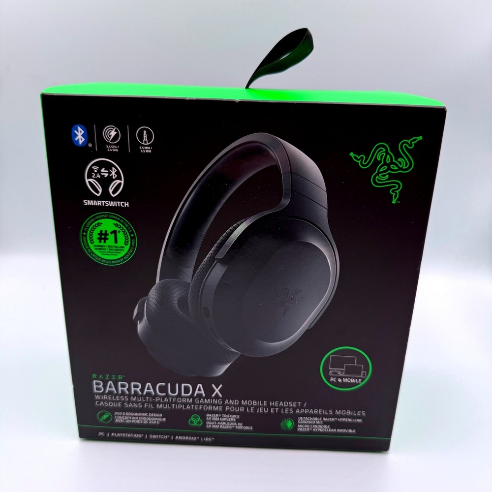 Razer Barracuda X Wireless Multi-Platform Gaming Headset Black RZ04-04430